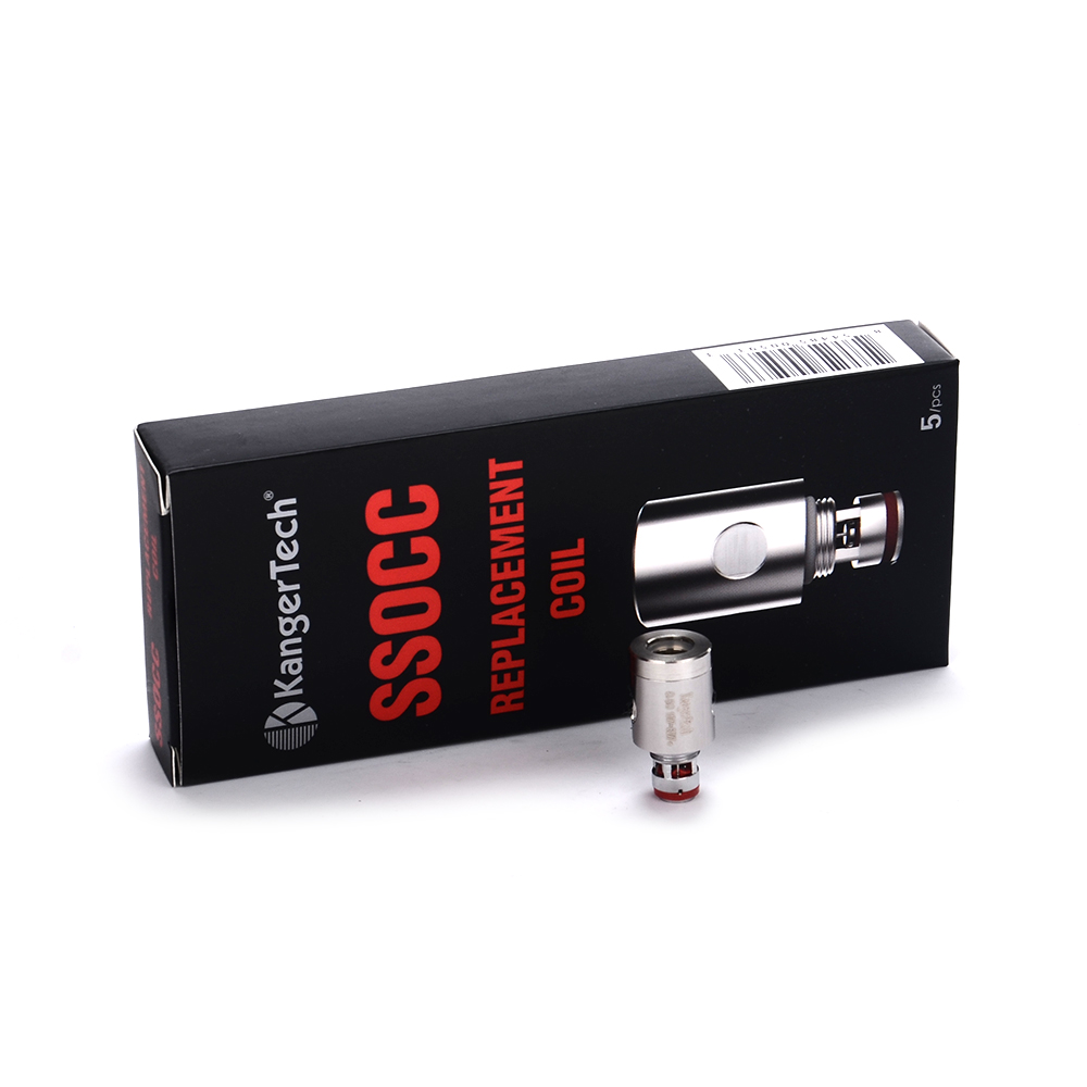 5pcs KangerTech SSOCC Coils for Subtank / TOPTANK (1.2ohm) 5pcs KangerTech SSOCC Coils for Subtank / TOPTANK (1.2ohm)